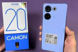 camon 20 like brand new mukamal box