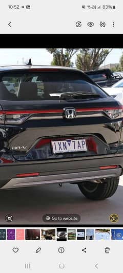 Honda HRV Hybrid Back Lights