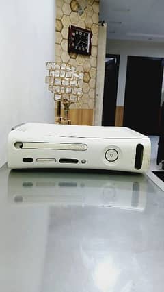 Xbox 360 Gaming Console with Wires and Controllers