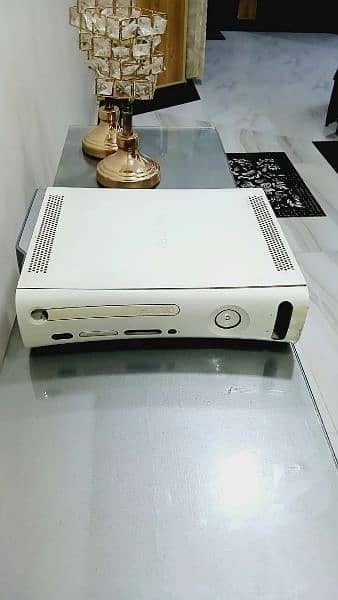 Xbox 360 Gaming Console with Wires and Controllers 5