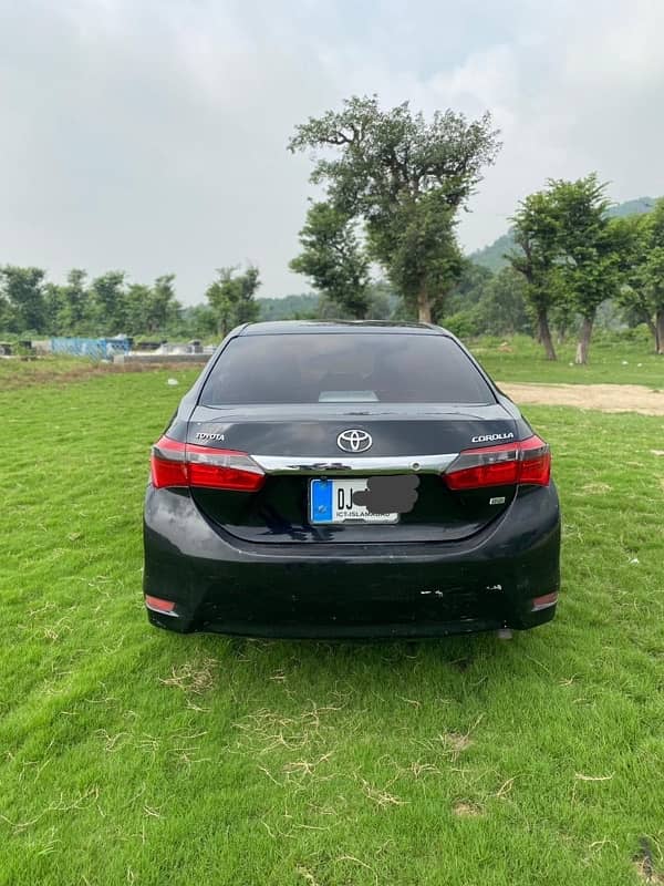 Toyota Corolla 2015 xli convert Gli islamabad number 03225322487 1