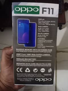 oppo f11 brand new with box. .