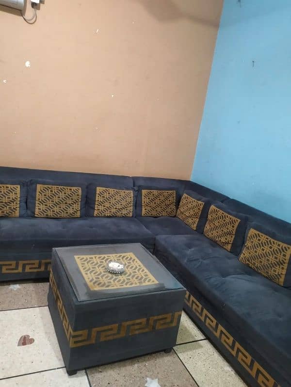 sofa set for sale in slightly used condition 2