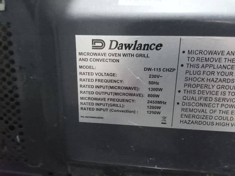 dowalnce microwave oven 0