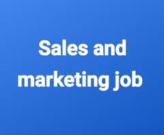 sales and marketing job