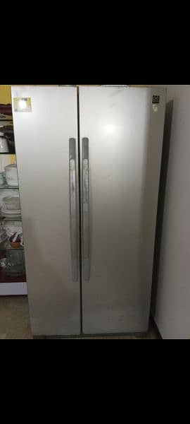 double door fridge 0