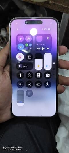 I phone 14 pro max deep purple 128 gb 10/10