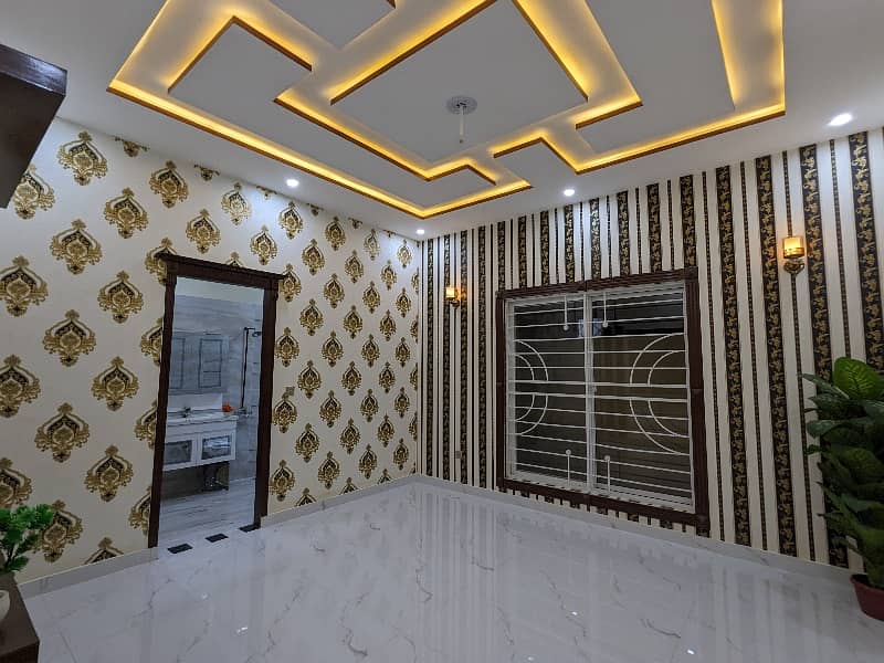 12 MARLA BRAND NEW Luxury Ultra-Modern Style Double Storey House Available For Sale In Johar Town Lahore Standard Dimension Vip Canal Location 23