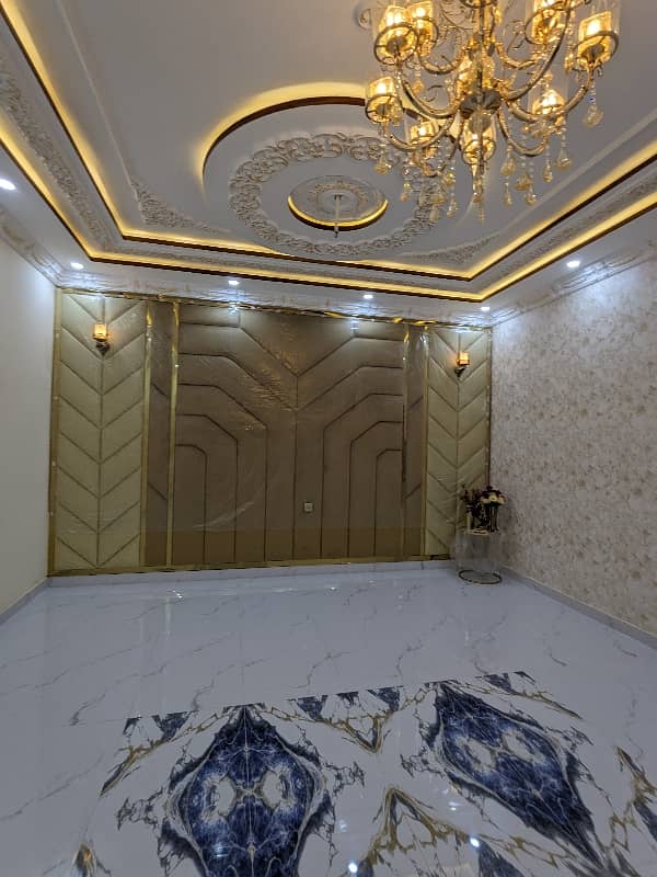 12 MARLA BRAND NEW Luxury Ultra-Modern Style Double Storey House Available For Sale In Johar Town Lahore Standard Dimension Vip Canal Location 24