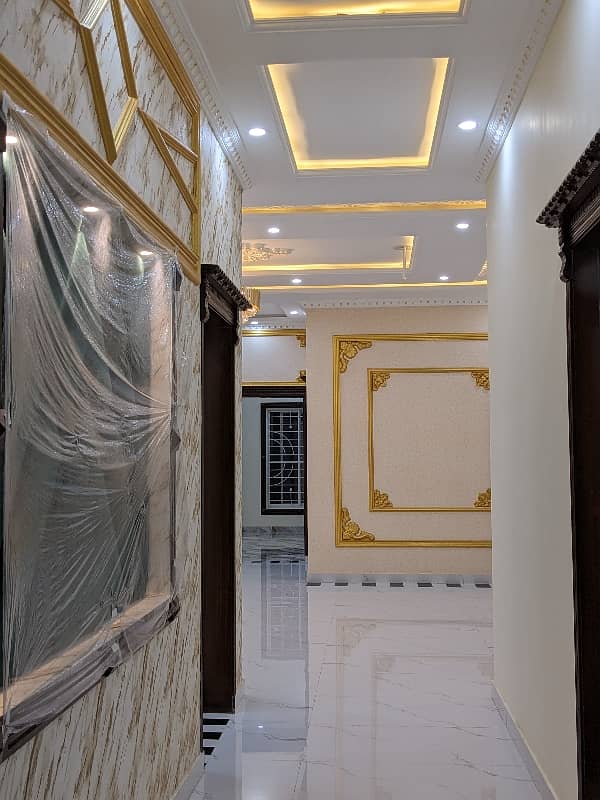 12 MARLA BRAND NEW Luxury Ultra-Modern Style Double Storey House Available For Sale In Johar Town Lahore Standard Dimension Vip Canal Location 48