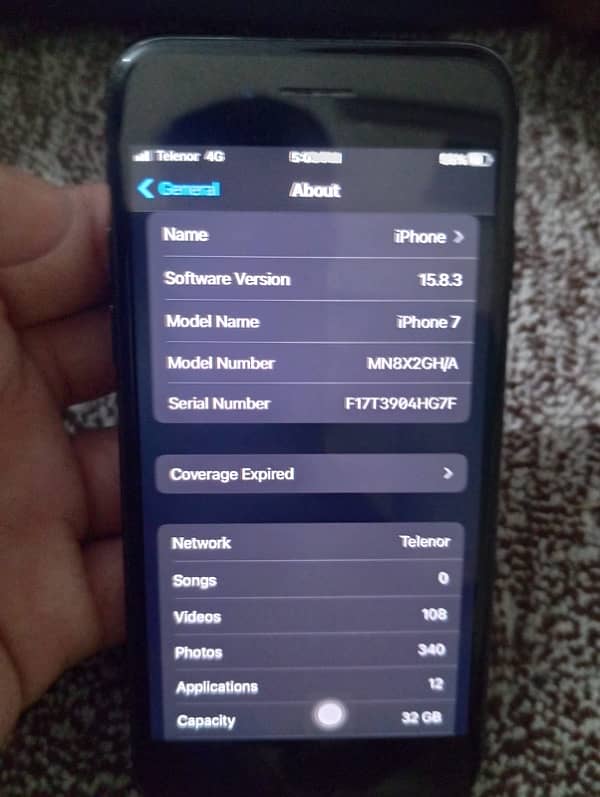 I phone 7  32 gb condition 10/9 10