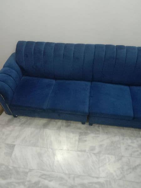 L shape sofa in gud condition 2