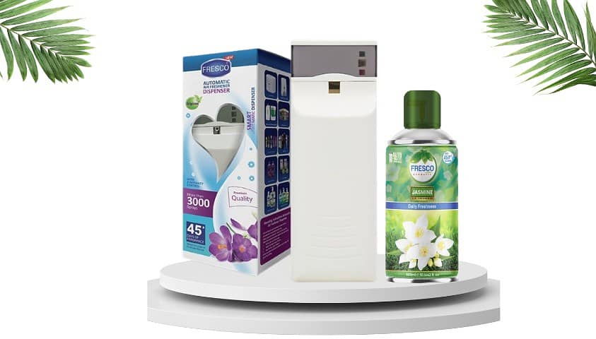 Breathe Fresh with Fresco Air Freshner Dispenser and 7 Refill Choices 4