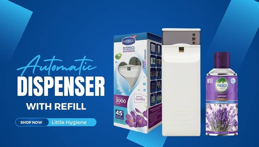 Breathe Fresh with Fresco Air Freshner Dispenser and 7 Refill Choices 8