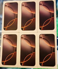 iPhone 16 pro max 256gb HK physical sim desert titanium 0