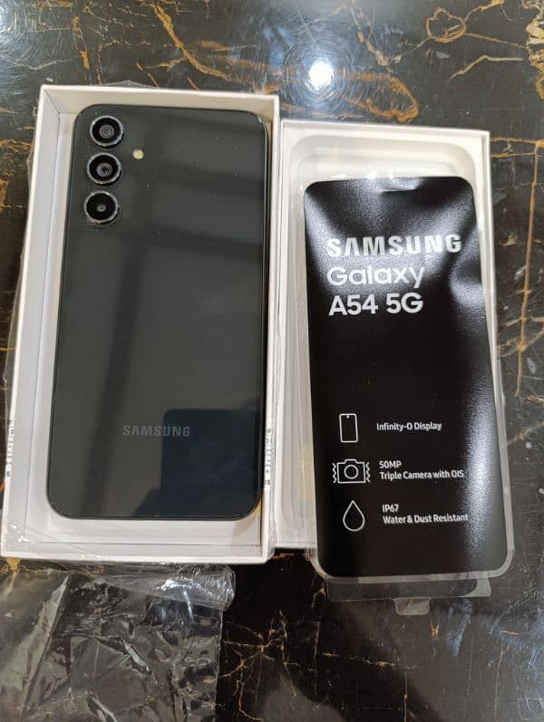 Samsung Galaxy A54 8/256 Black Official PTA 8