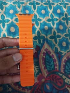 Orange straps for smart watch