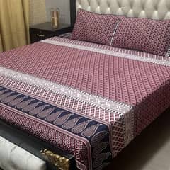 Brand New beautiful cotton Double bedsheet 0