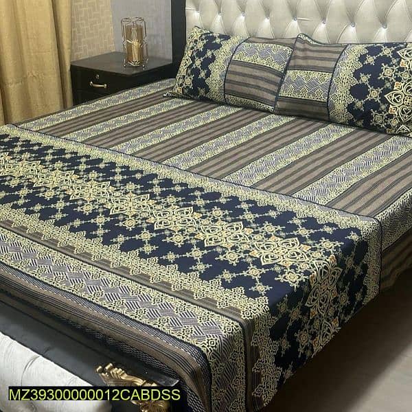 Brand New beautiful cotton Double bedsheet 14