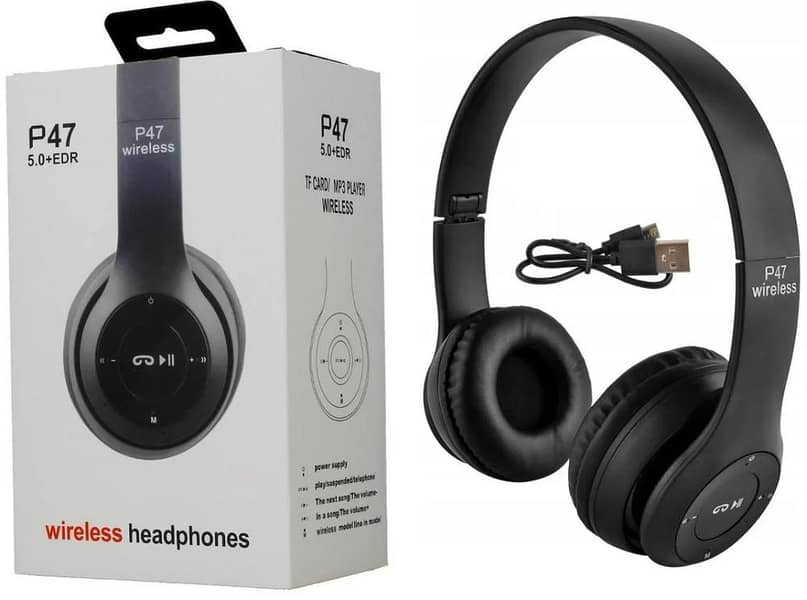 Premium Wireless Stereo Headphones 6