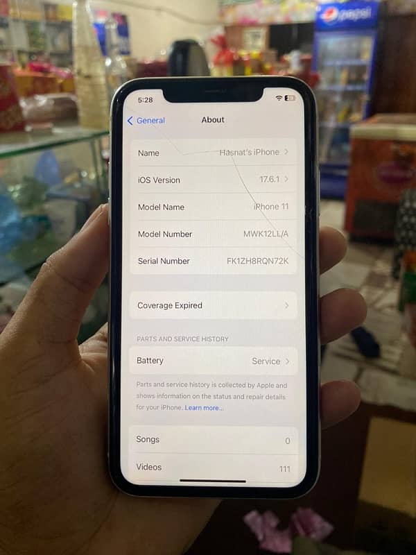 iphone 11 (64)gb (72) BH 4