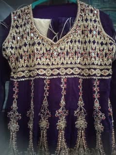 Heavy embroidered teenage girls dress - one time used 0