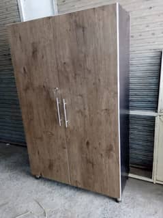 wooden wardrobe