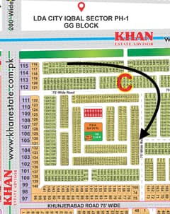 5-Marla All Paid Possession Plot at 75 ft Rd in C Block LDA City