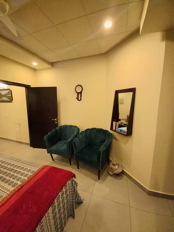 1 Bed fully Furnished Flat Available For Rent In Zarkon Heights G-15 Islamabad 3