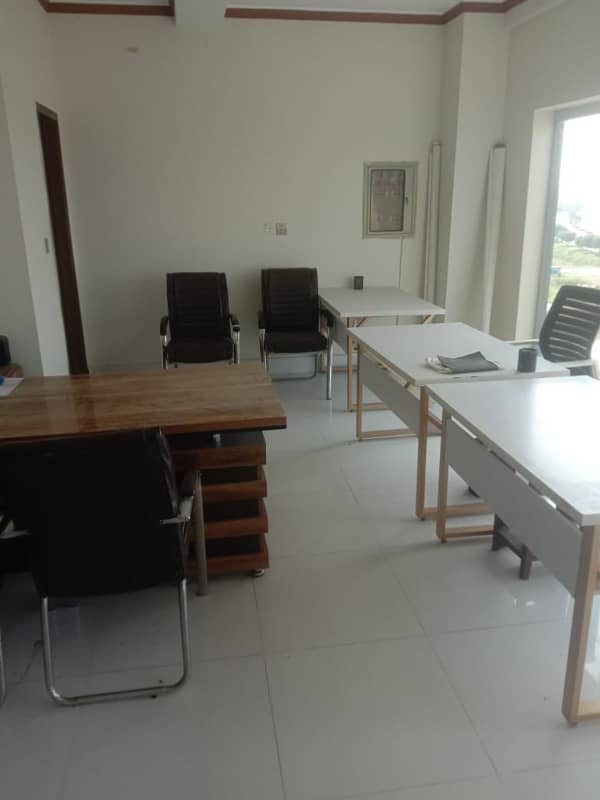 4 Marla Commercial Furnished Office for Rent in DHA phase 8 Broadway 6