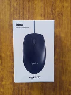 LOGITECH B100 FULL SIZE CORDED  MOUSE