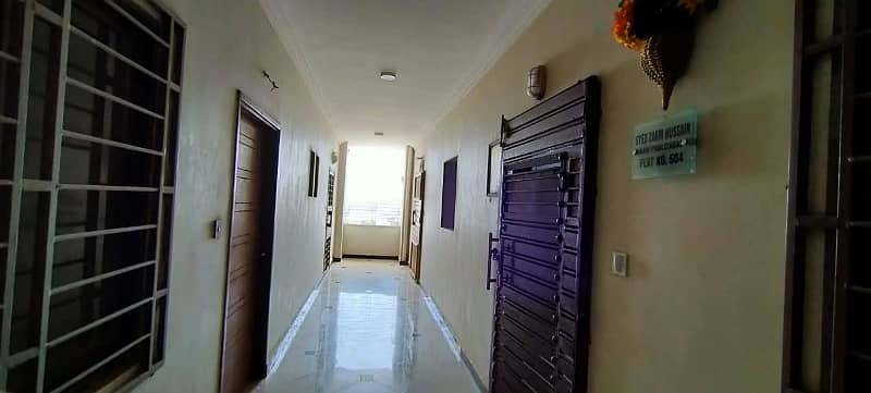 950 Sq. Ft 2 Bed dd Flat For Sale At Prime Location Of North Nazimabad Block H Near Essa Lab 6