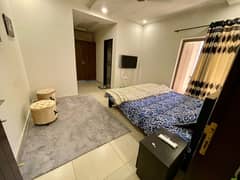 1 Bed fully Furnished Flat Available For Rent In Zarkon Heights G-15 Islamabad