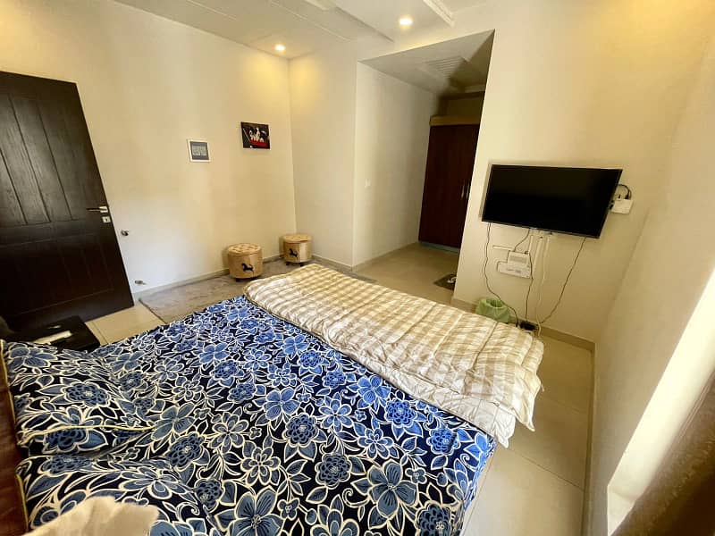 1 Bed fully Furnished Flat Available For Rent In Zarkon Heights G-15 Islamabad 2