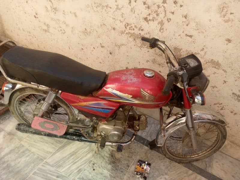 Honda 70 CD 2010 model ad pora pahr k rapta kry 7