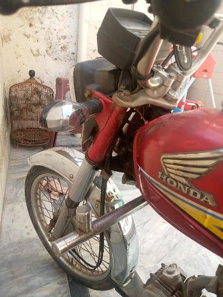 Honda 70 CD 2010 model ad pora pahr k rapta kry 8