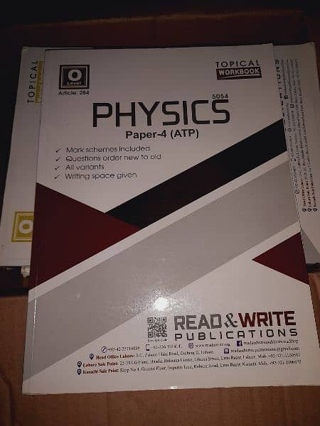 Physics O Level books paper 1 2 4 2