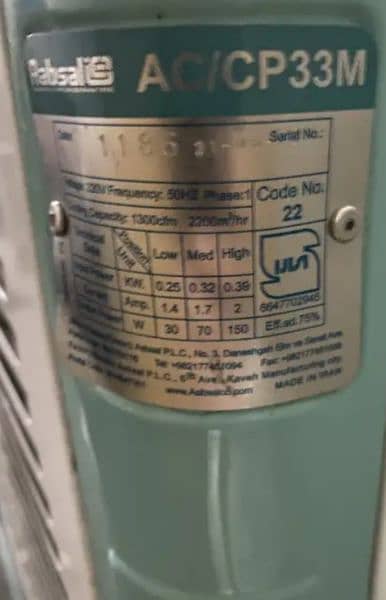 Irani cooler For urgent Sale 1