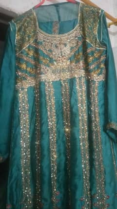 Embroidered dress for wedding for ladies