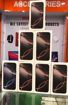 iphone 16 pro max hk 256gb non active  box pak