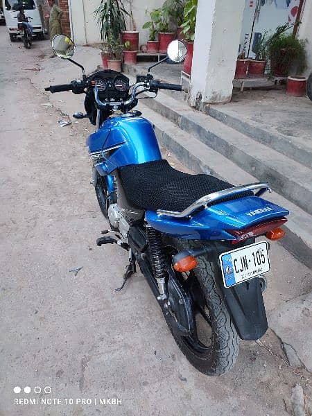 Yamaha YBR 2018 Isb register 1