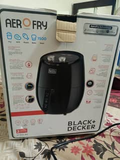 Black+Decker:The best 4.5L and 1.3 kg air fryer for delicious meals!