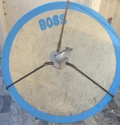 Boss Fiber Dish with Steel Frame and LNB TV dish satellite systems