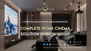 Complete Luxurious Home Cinema Installation Services