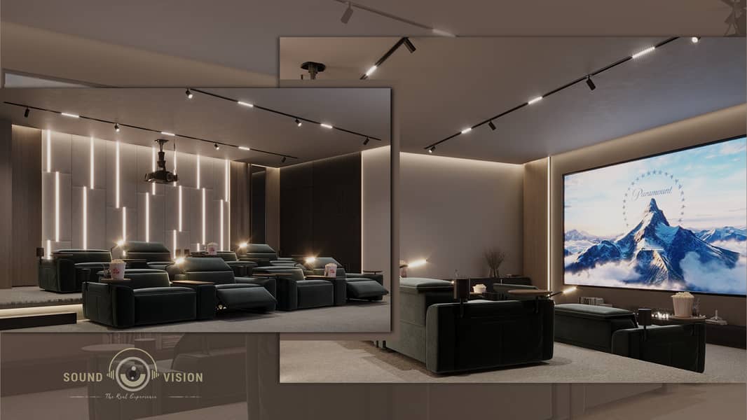 Complete Luxurious Home Cinema Installation Services 1