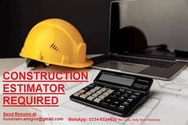 Construction Estimator (Read Full Description)