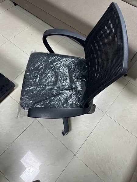 two office tables and two office chair 1