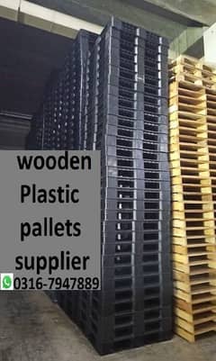 plastic pallet wooden pallet