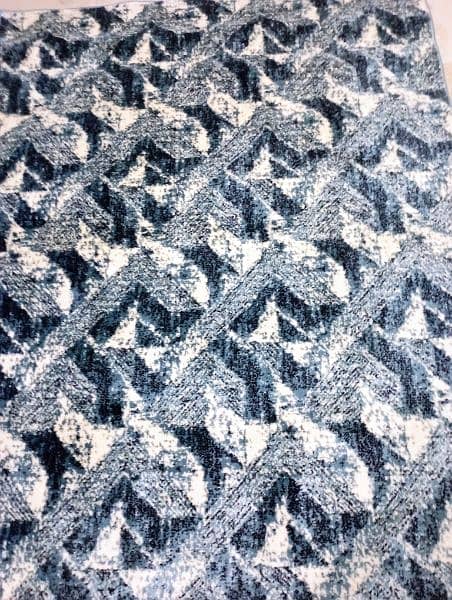 Blue and beige Center Rug 1