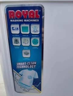 Royal washing machine 1010 double body shower wash 10 kg 03212030028